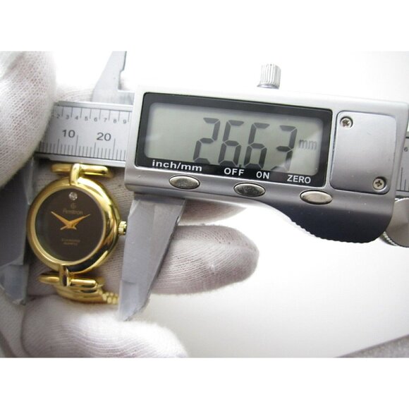 Women's Armitron Diamond Quartz 100ft WR Analog 26mm Dial Watch (D314) - Picture 2 of 12